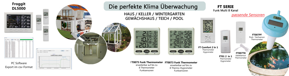 5 Stück Thermo- Hygrometer Feuchtigkeit Mini Produktbild-Vorschau 11